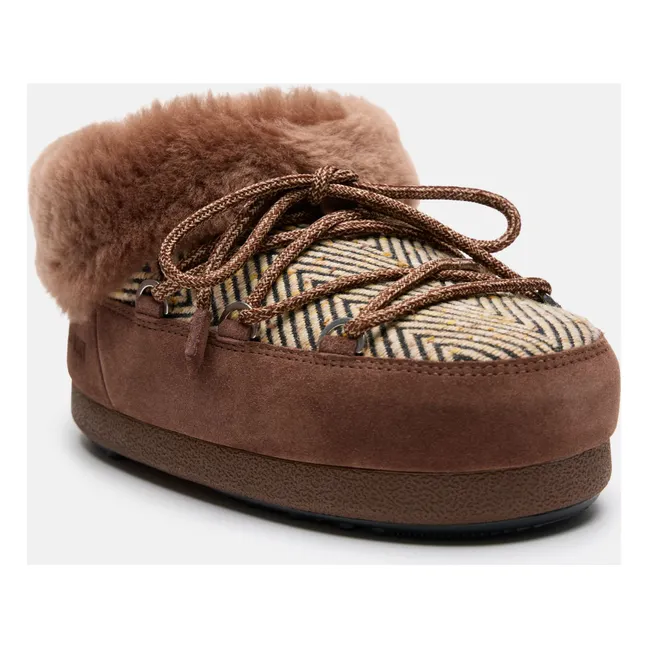 Mules MB x Guest in Residence Chalet | Chocolat