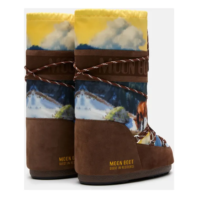 Bottes MB x Guest in Residence Icon Postcard | Chocolat