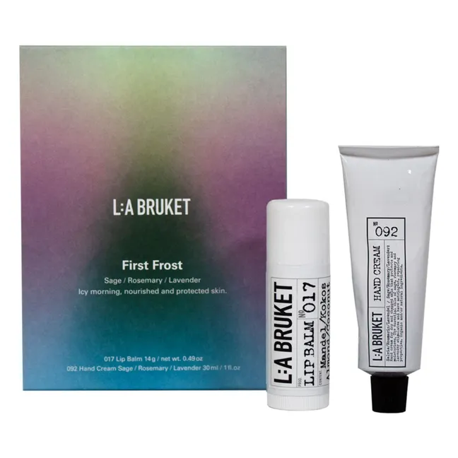 Set regalo First Frost - Salvia, rosmarino e lavanda