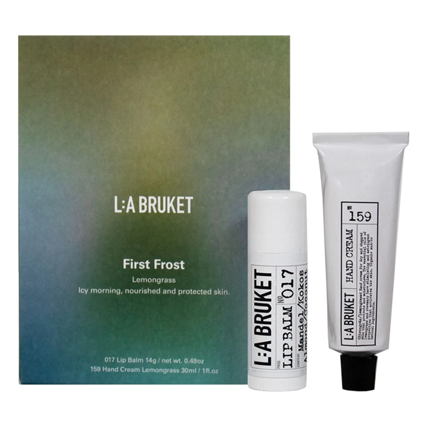 L:a Bruket Untinted First Frost Set - Citronelle