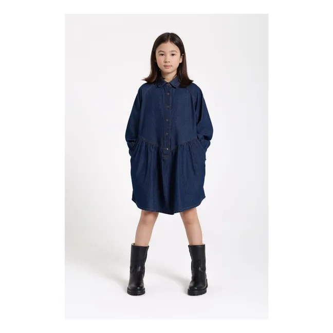 Denim Shift Dress | Denim brut