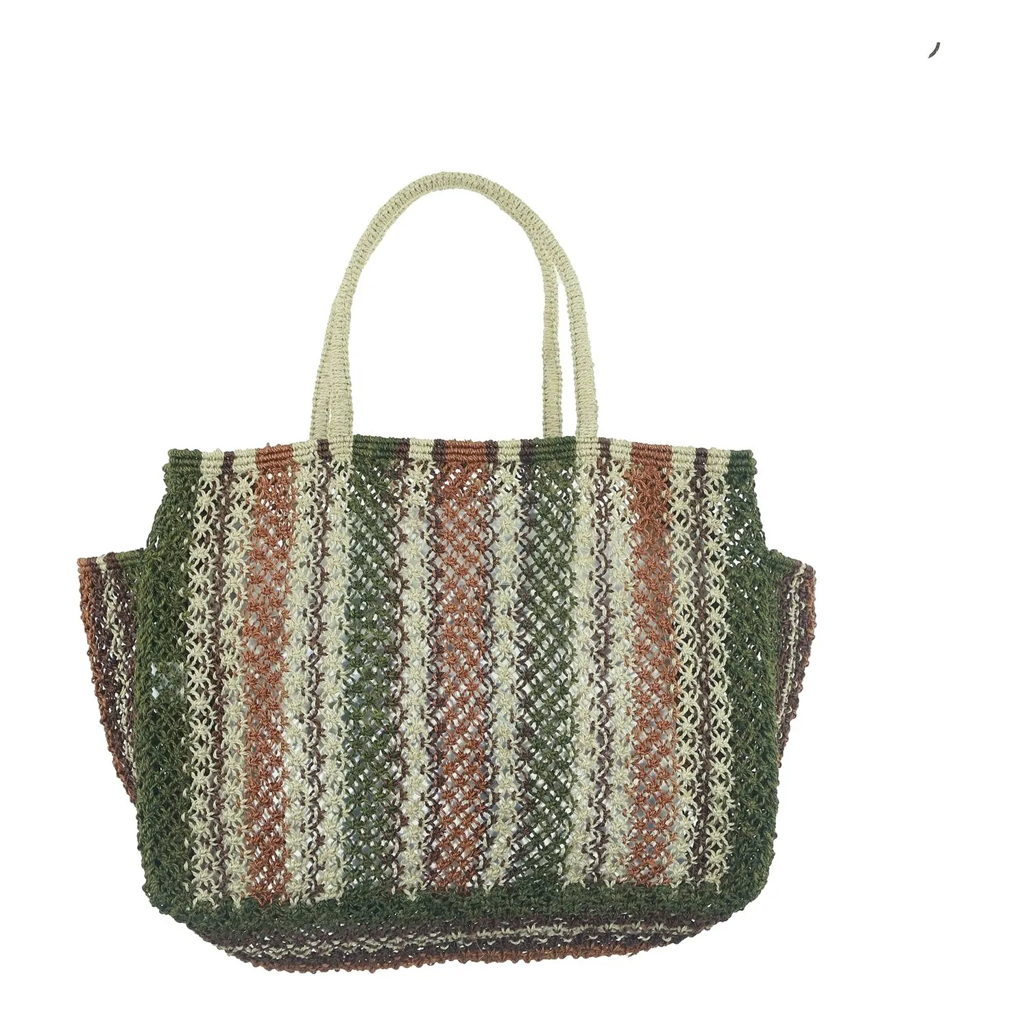 The Jacksons Women's Olive Barry Basket Stripes