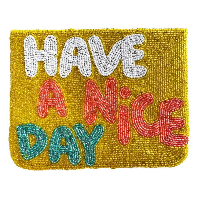 Pochette Have A Nice Day | Doré