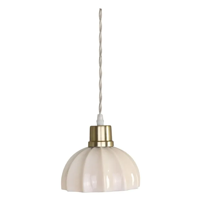 Suspension opale Doris | Beige