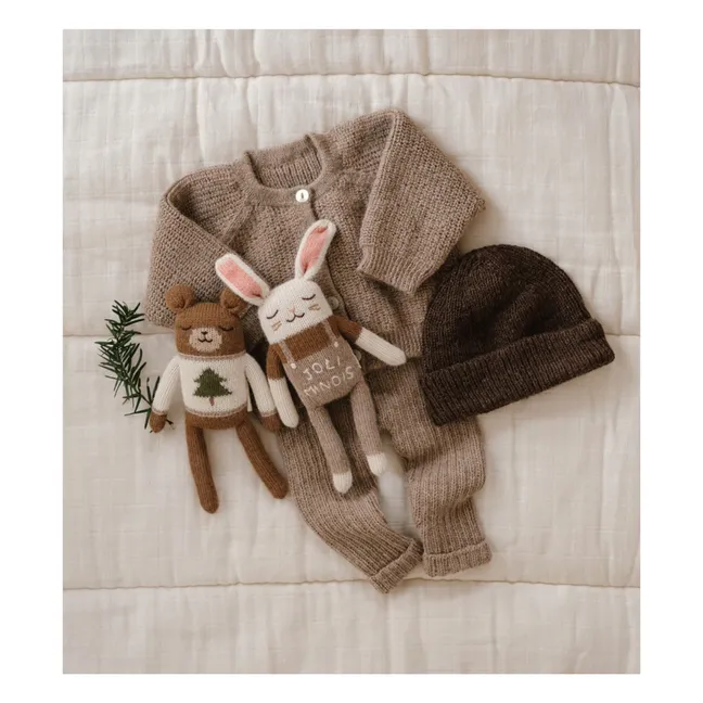 Doudou Ourson Sapin | Ecru