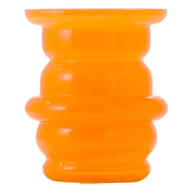 Vaso in vetro a cupola | Arancione