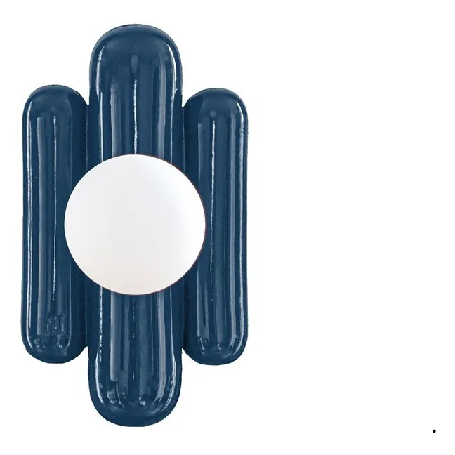 Lampada da parete Madeleine | Blu notte