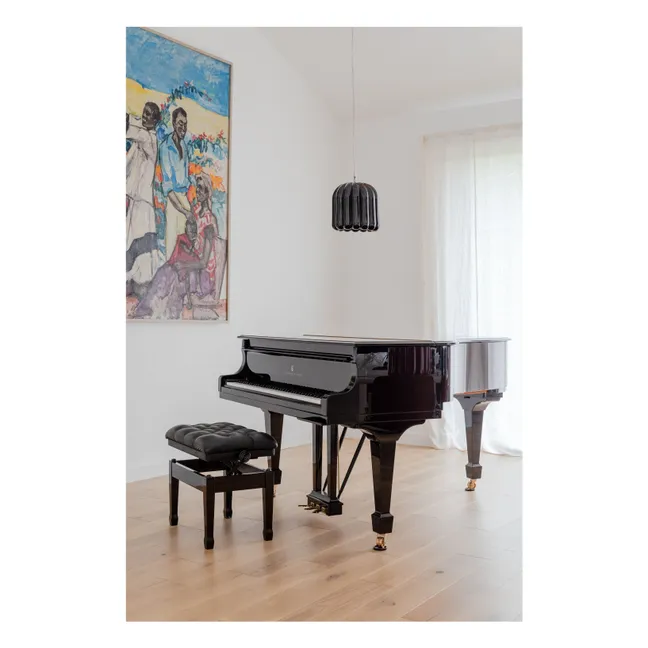 Suspension Cannelle | Noir