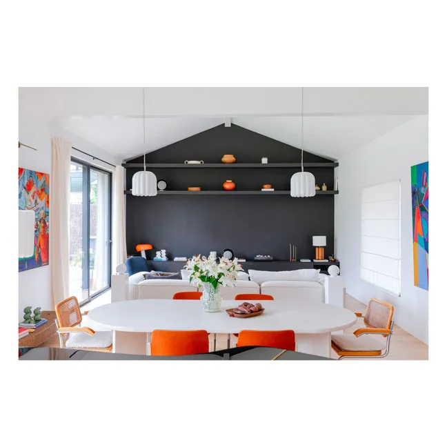 Hängeleuchte Zimt | Cremefarben