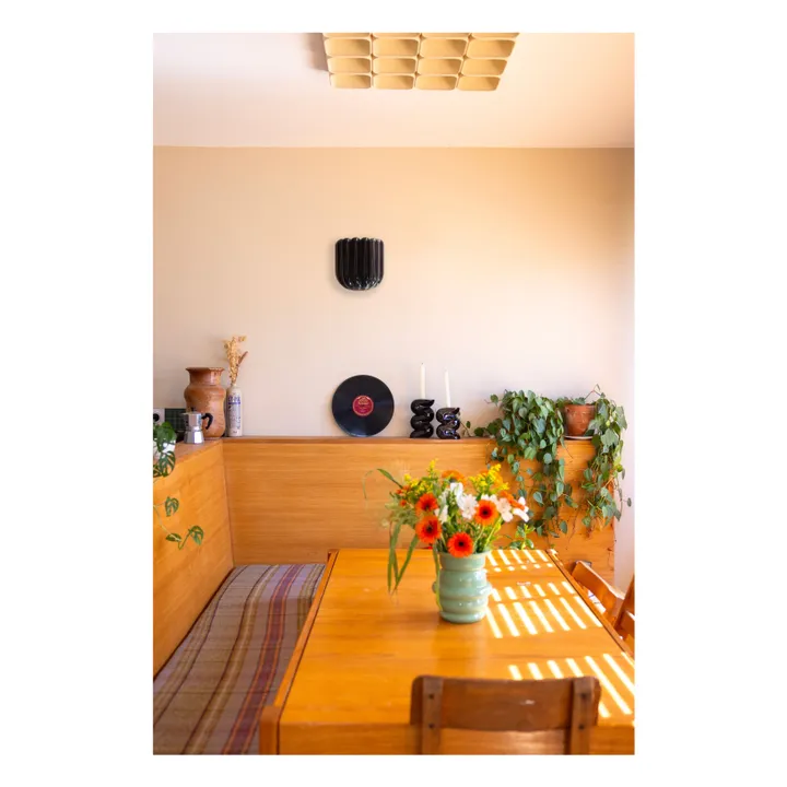 Applique Cannelle | Noir- Image produit n°1