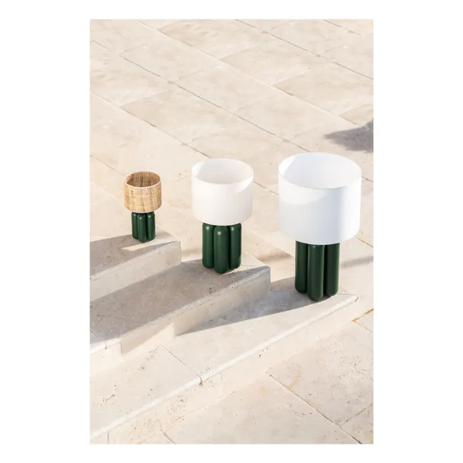 Lampe à poser Charlotte | Vert foncé