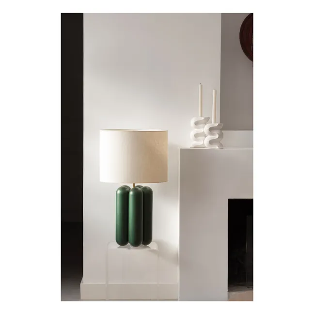 Tischlampe Charlotte | Dunkelgrün