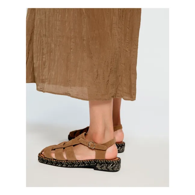 Sandalias sativas | Marrón