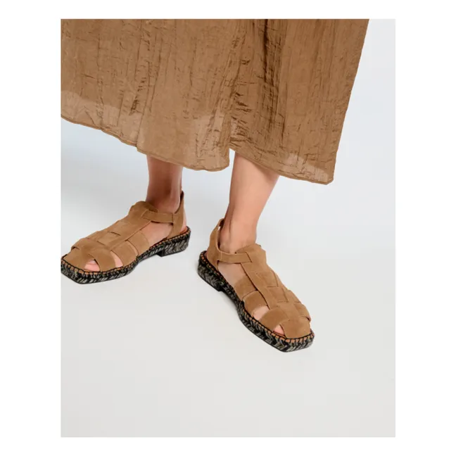 Sandalias sativas | Marrón