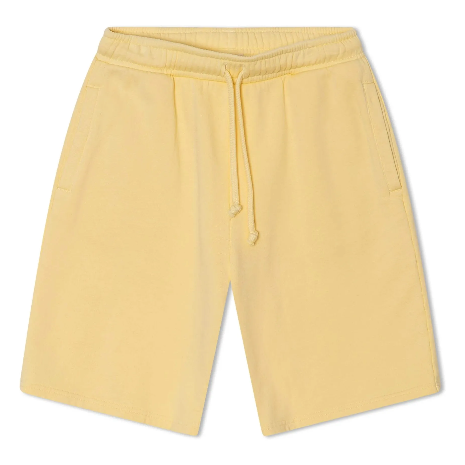 Matona Pale Yellow Organic Cotton Shorts