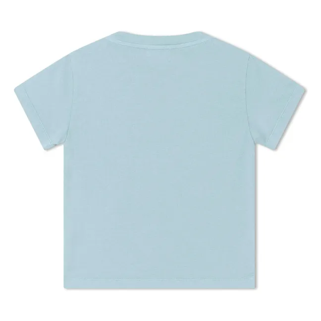 Summer Uni T-shirt Organic cotton | Pale blue