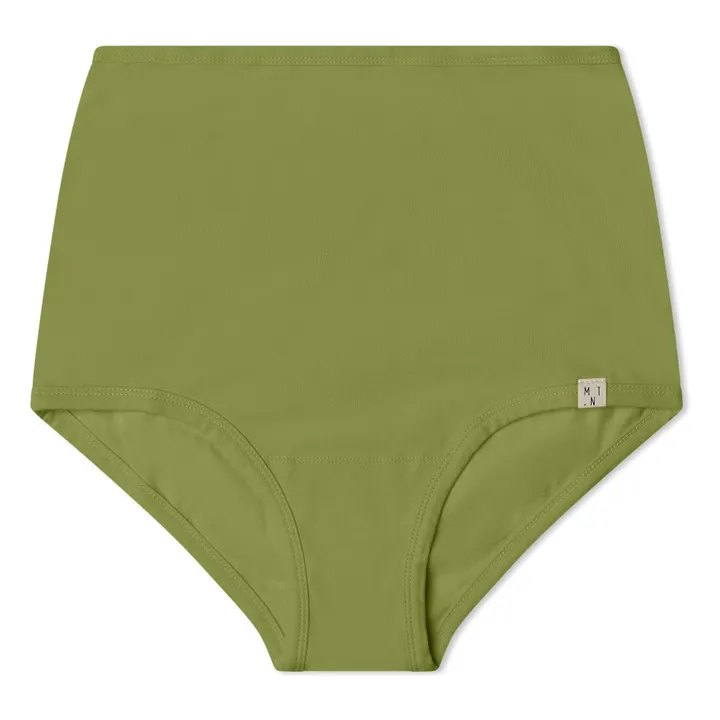 Organic cotton panties | Olive- Product image n°0