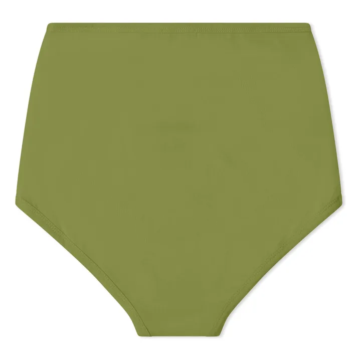 Organic cotton panties | Olive- Product image n°5