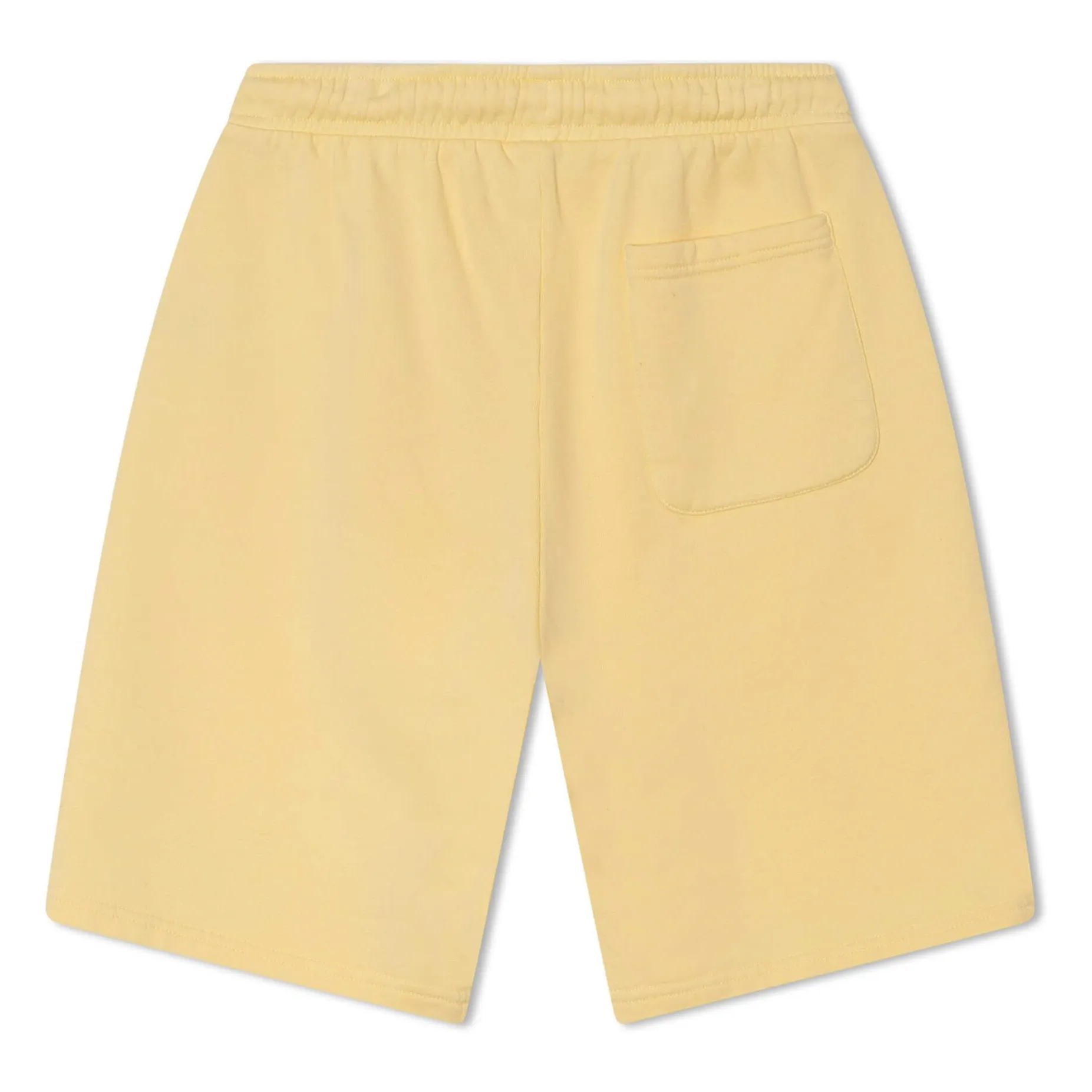 Short Uni Coton Bio | Jaune pâle- Image produit n°5