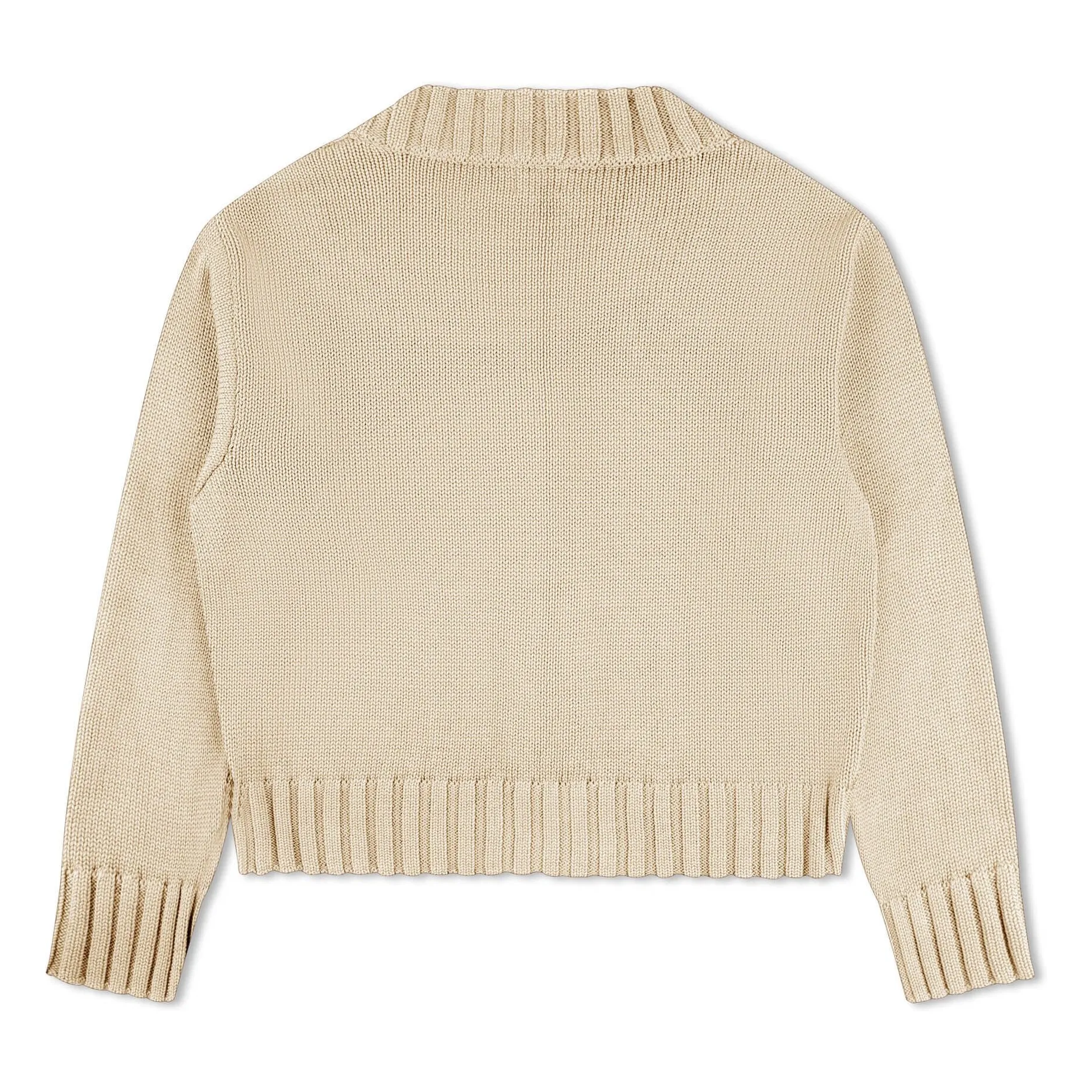 Cardigan Coton Bio | Crème- Image produit n°1