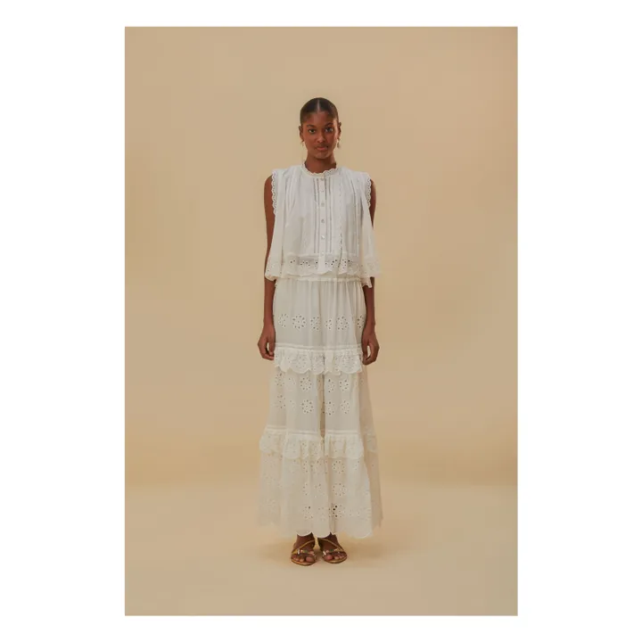 Blouse Dentelle | Blanc- Image produit n°2