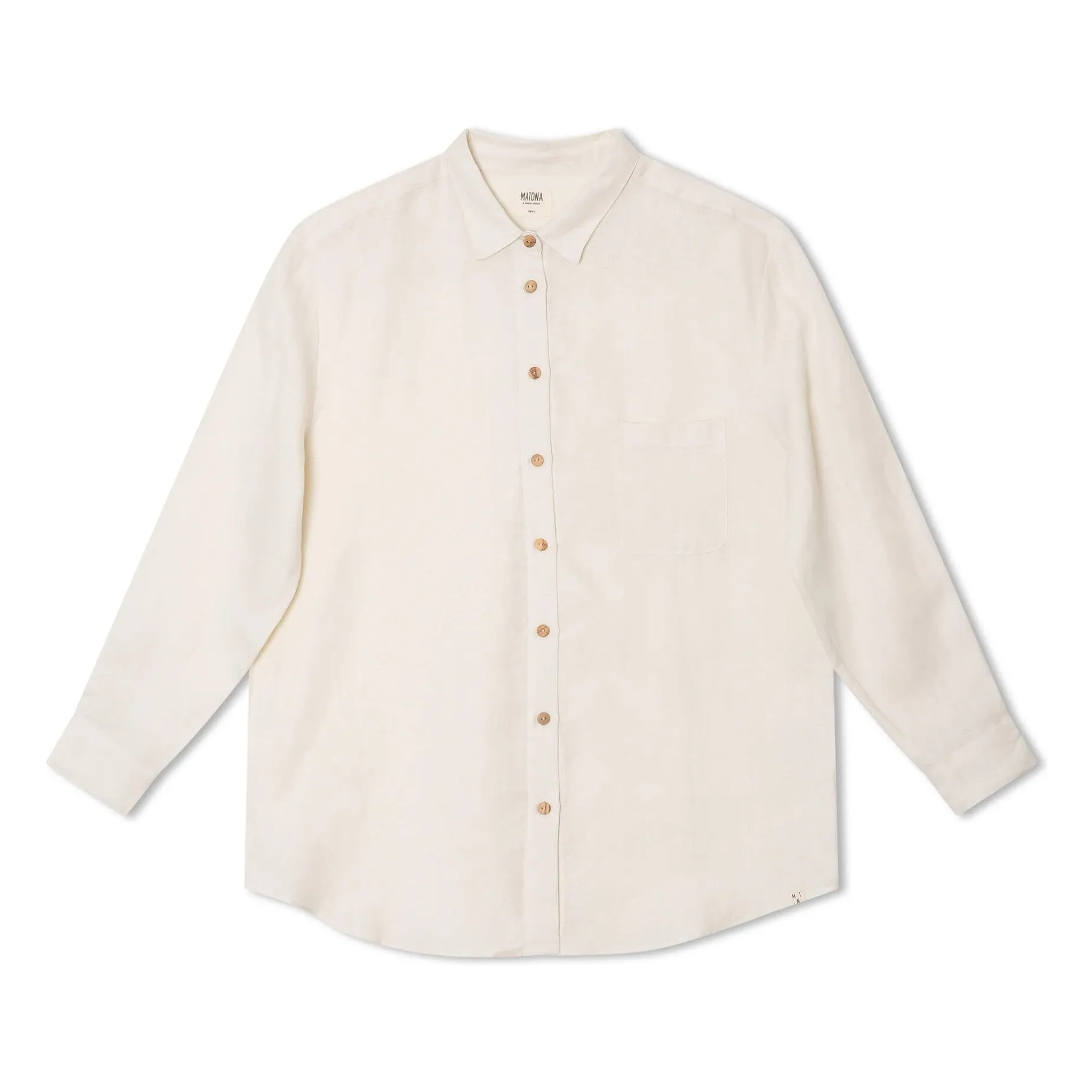 Chemise Lin | Blanc- Image produit n°0