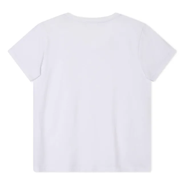 Maglietta in cotone organico Core | Bianco