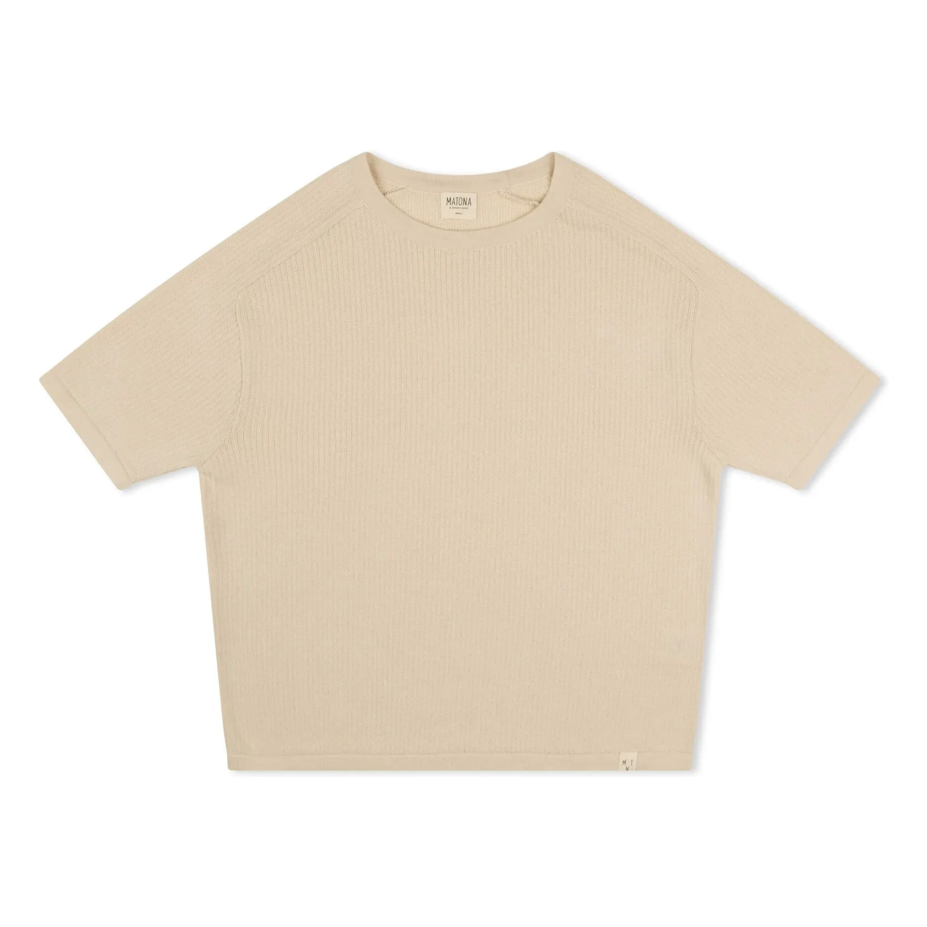 Matona - T-shirt - Femme - Coton Bio - Crème - XS