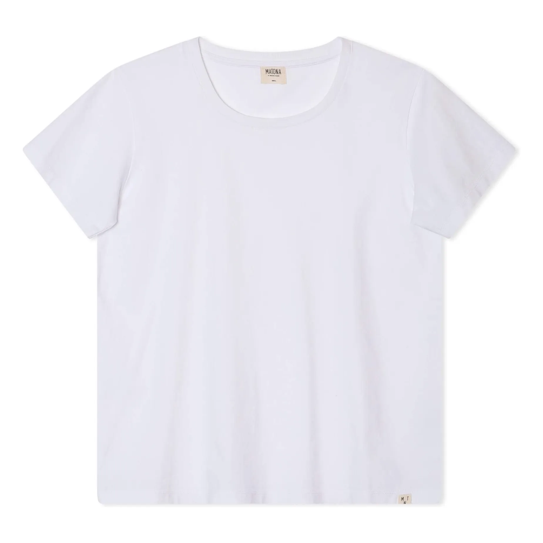 Matona White Core Organic Cotton T-Shirt