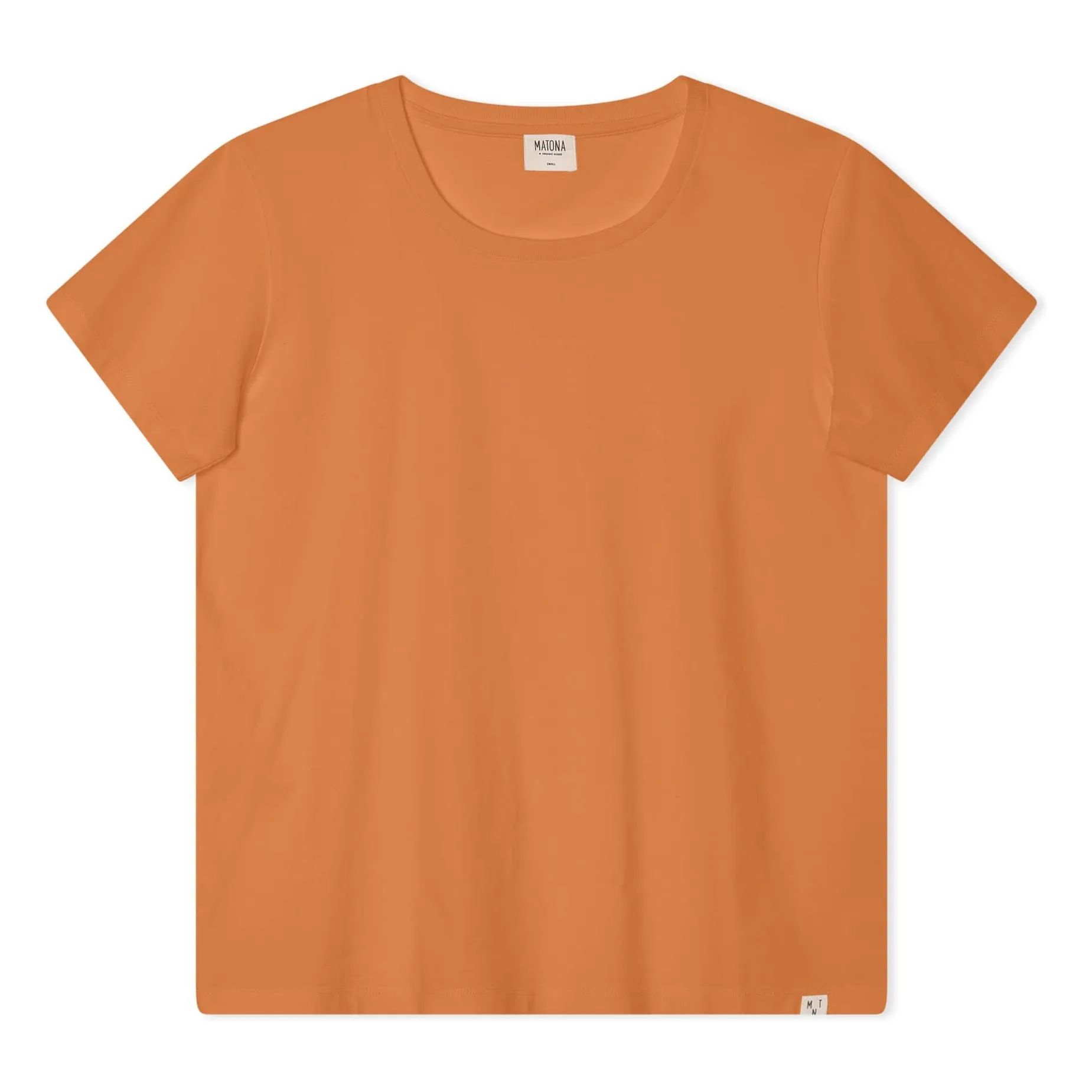 Matona Orange Core Organic Cotton T-Shirt