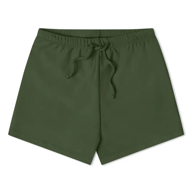 Short de Bain Fibres Recyclées | Vert sapin