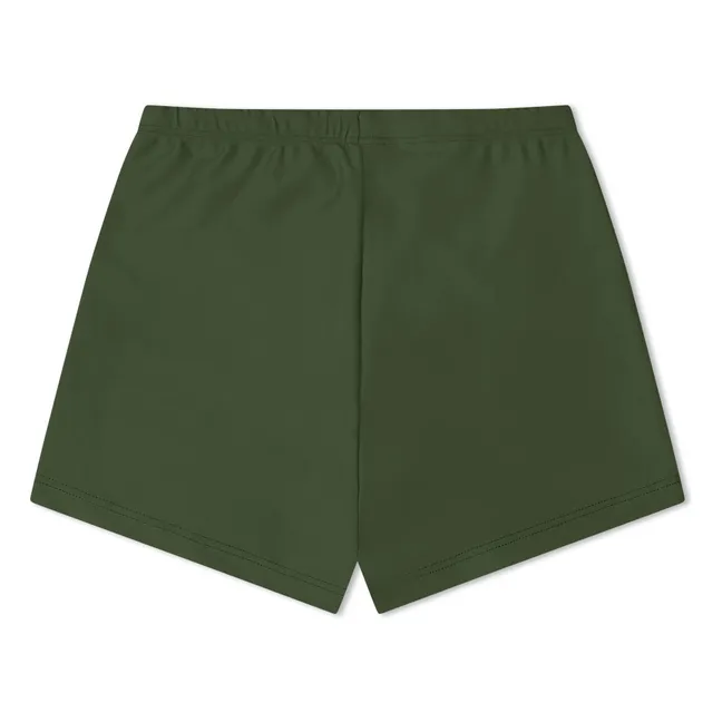 Short de Bain Fibres Recyclées | Vert sapin