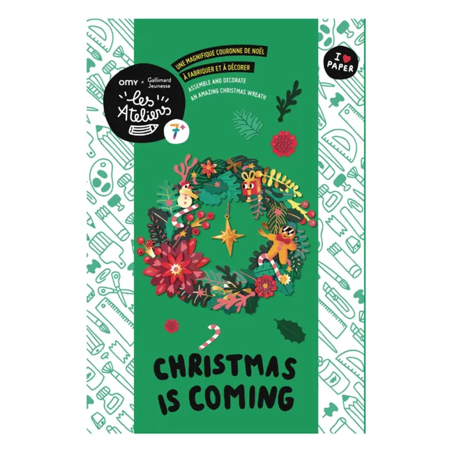 Couronne de Noël à fabriquer
