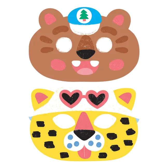 Kit of 6 masks to decorate Ani Mask