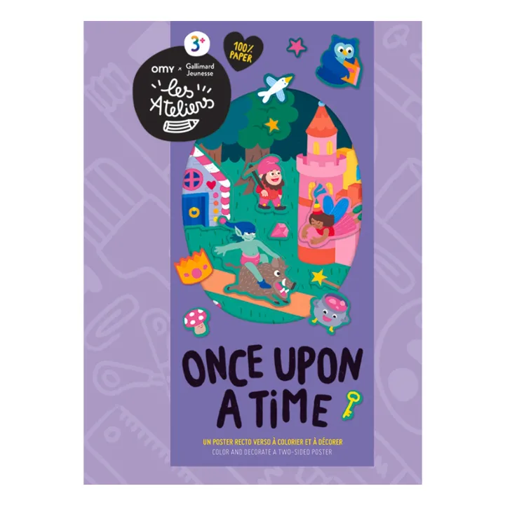 Poster à colorier Once Upon A Time- Image produit n°0