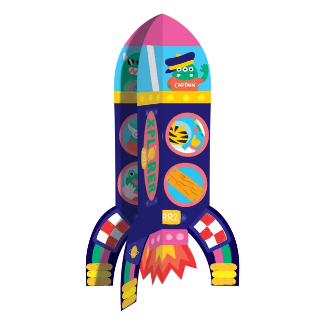 Kit of 6 hanging flying machines