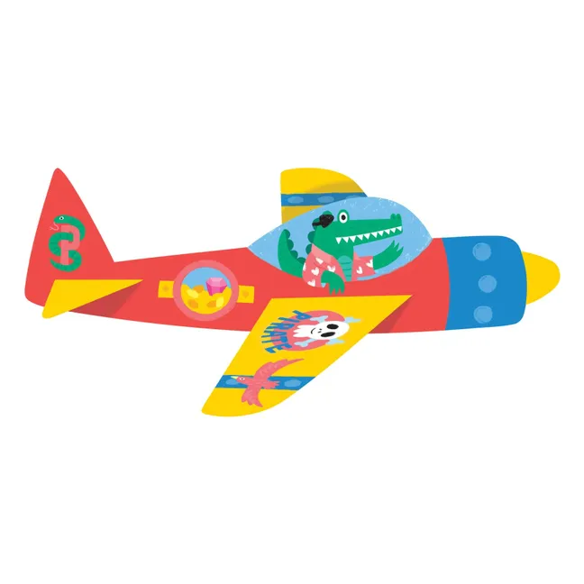 Kit of 6 hanging flying machines