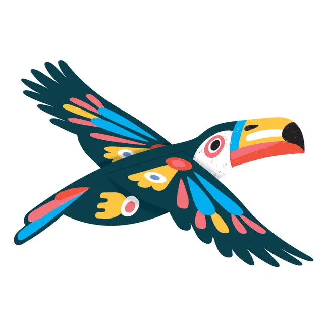 Kit of 6 flying animals to hang