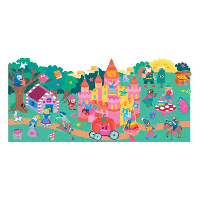 Once Upon A Time coloring poster