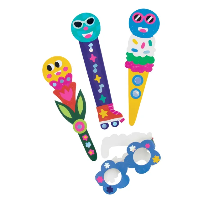 Kit de 6 micros et ses accessoires à customiser