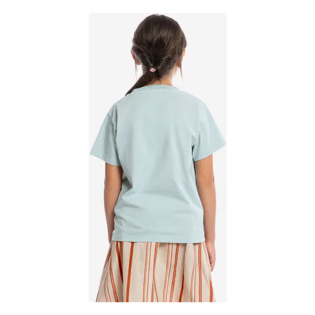 T-shirt Summer Uni Coton Bio | Bleu pâle