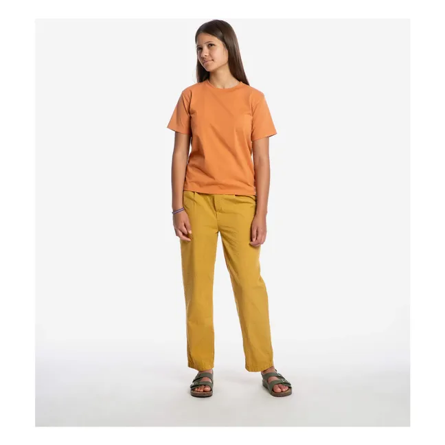 T-shirt Summer Uni Coton Bio | Orange