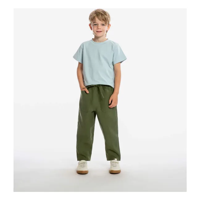 Pantalon Garden Lin | Olive