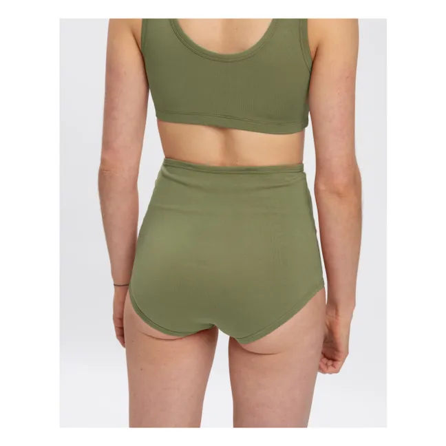Organic cotton panties | Olive