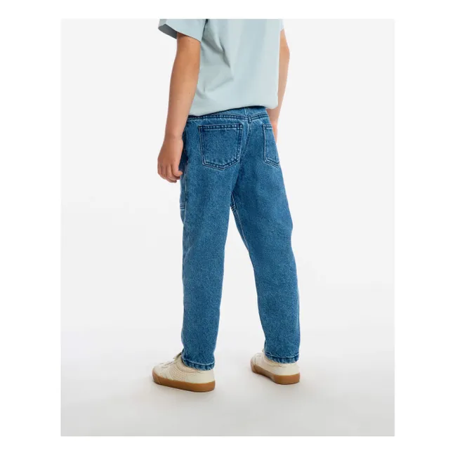 Jean Slim Coton Bio | Bleu
