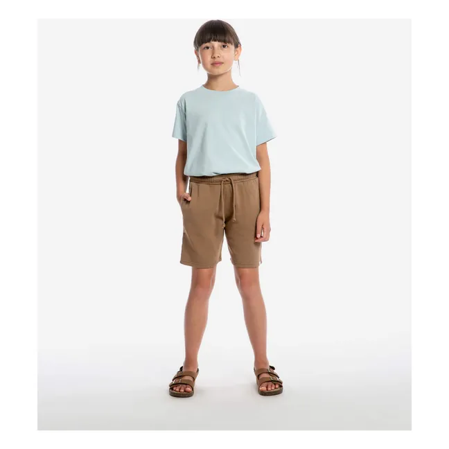 Short Uni Coton Bio | Marron