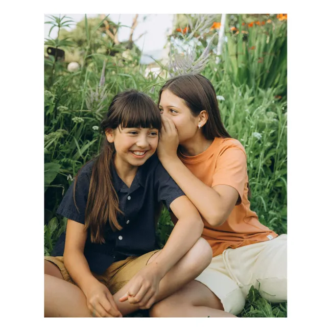 Short Uni Coton Bio | Jaune pâle