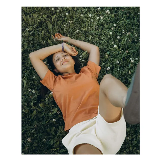 Short Uni Coton Bio | Jaune pâle