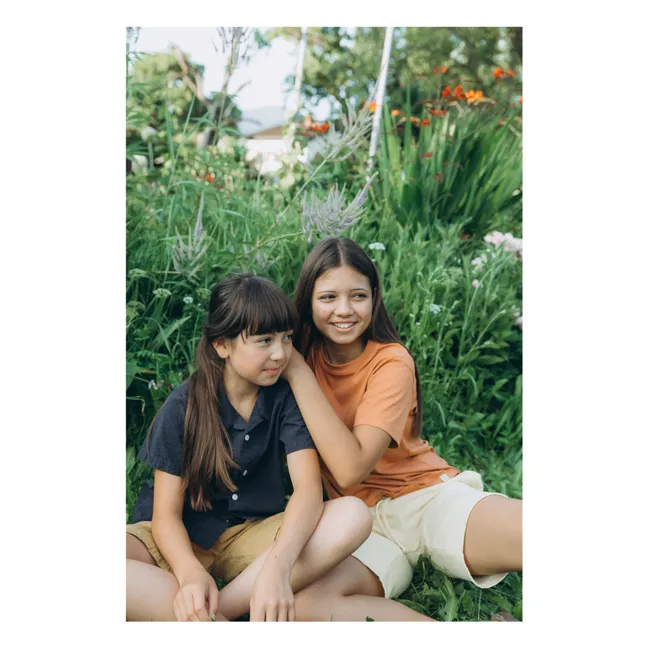 T-shirt Summer Uni Coton Bio | Orange