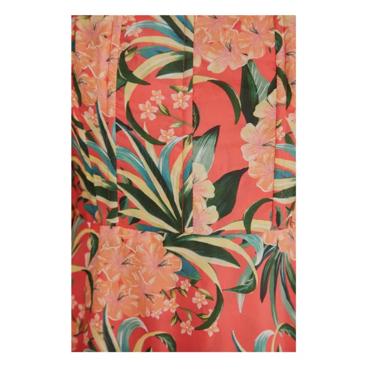 Robe Pineapple Midi | Rouge- Image produit n°5